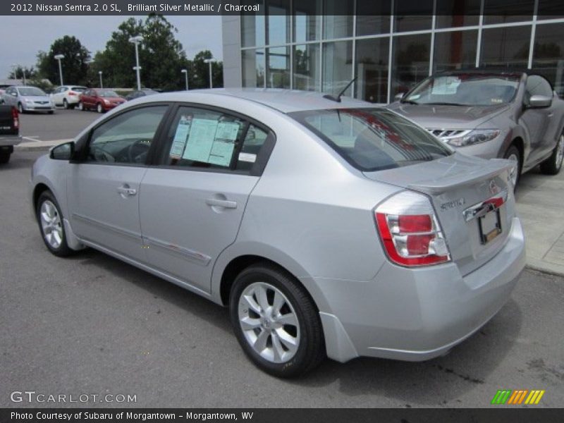  2012 Sentra 2.0 SL Brilliant Silver Metallic