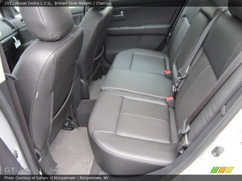  2012 Sentra 2.0 SL Charcoal Interior
