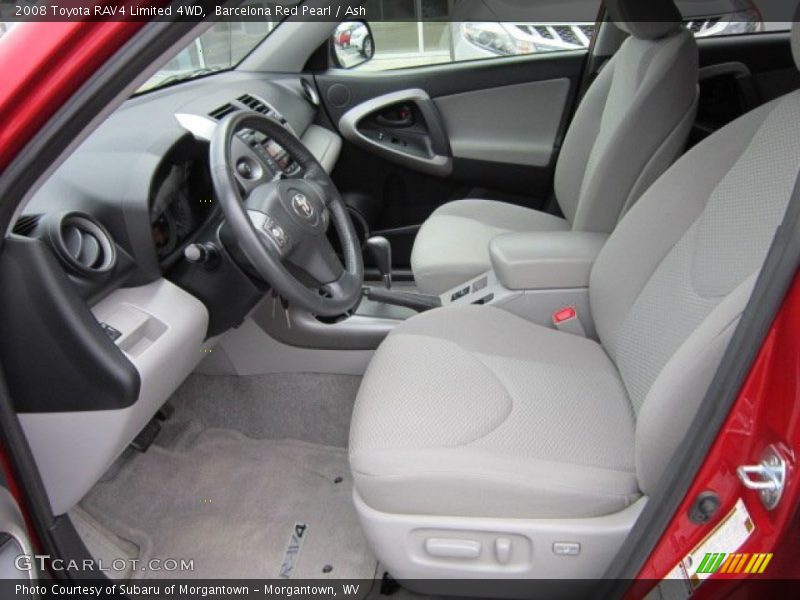 Barcelona Red Pearl / Ash 2008 Toyota RAV4 Limited 4WD