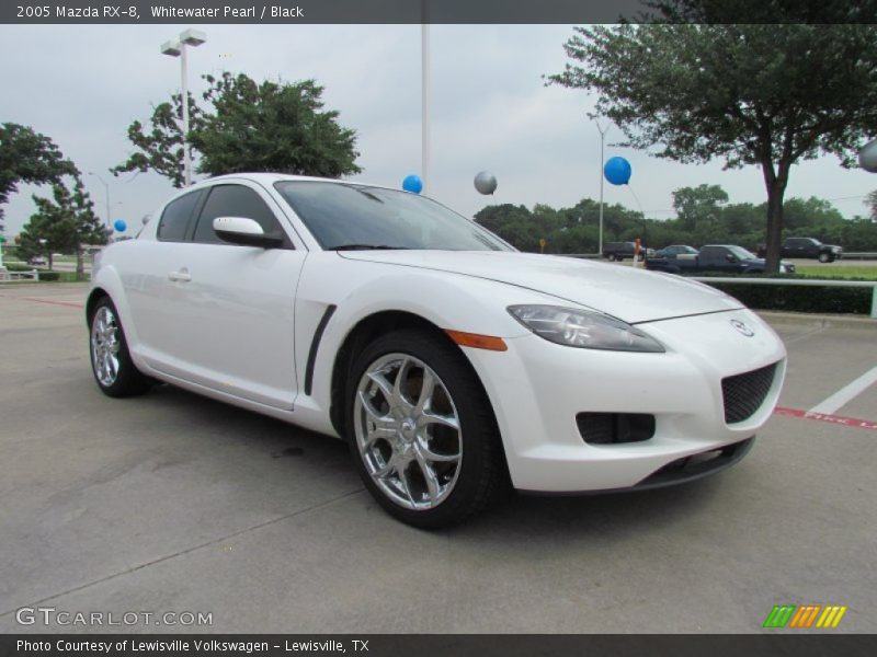 Whitewater Pearl / Black 2005 Mazda RX-8
