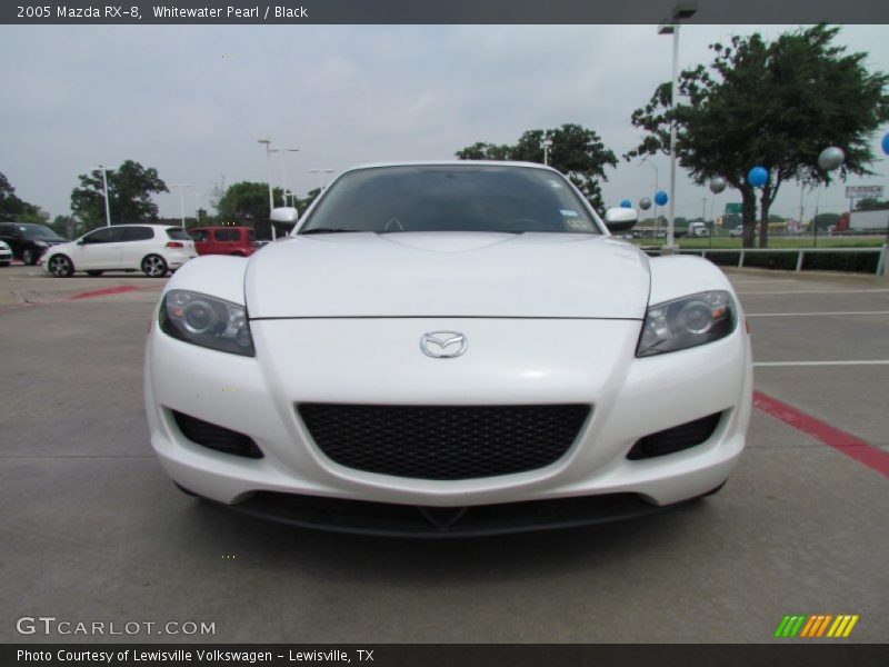 Whitewater Pearl / Black 2005 Mazda RX-8
