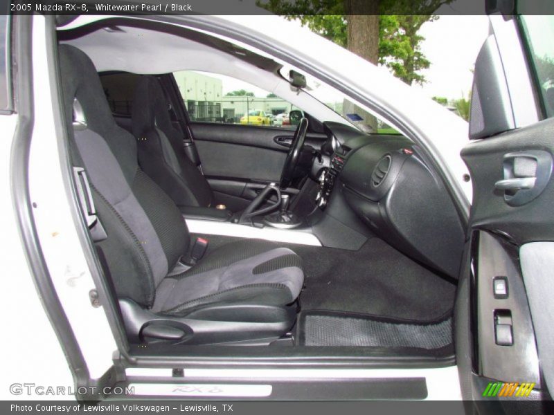Whitewater Pearl / Black 2005 Mazda RX-8