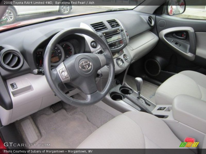 Barcelona Red Pearl / Ash 2008 Toyota RAV4 Limited 4WD