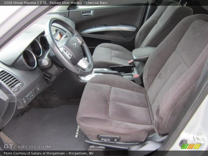 Radiant Silver Metallic / Charcoal Black 2008 Nissan Maxima 3.5 SE