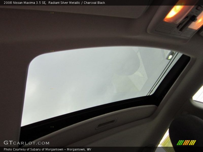 Radiant Silver Metallic / Charcoal Black 2008 Nissan Maxima 3.5 SE