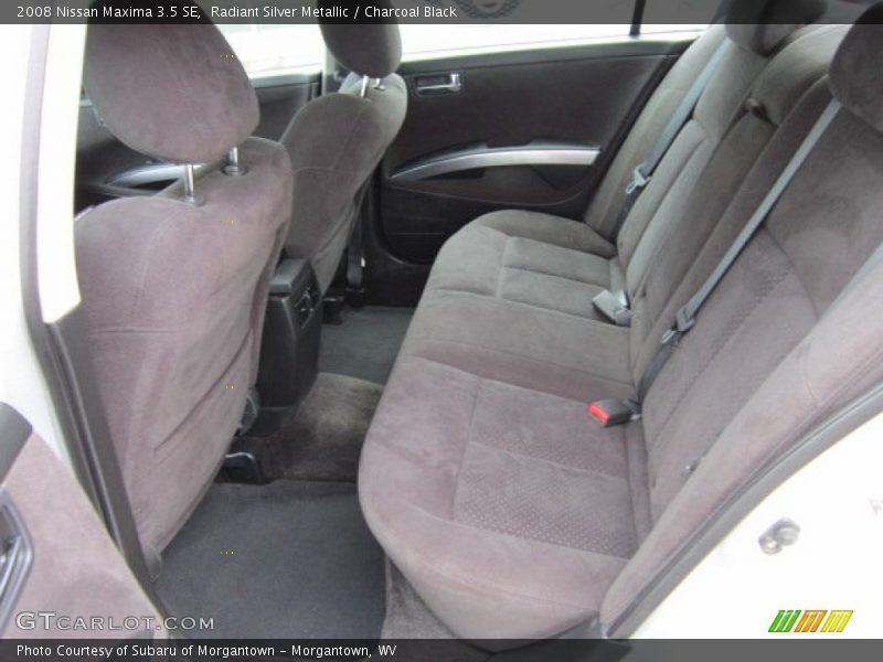 Radiant Silver Metallic / Charcoal Black 2008 Nissan Maxima 3.5 SE