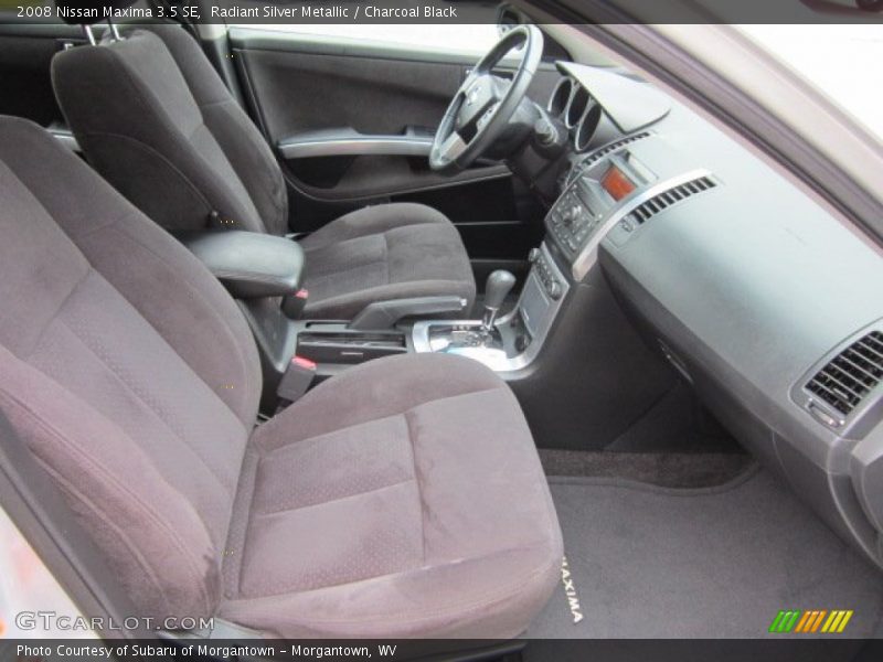 Radiant Silver Metallic / Charcoal Black 2008 Nissan Maxima 3.5 SE