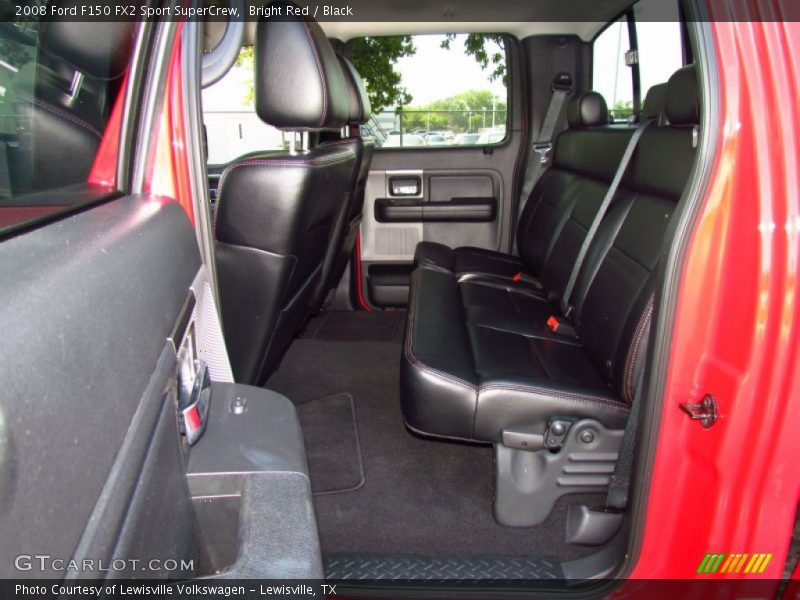 Bright Red / Black 2008 Ford F150 FX2 Sport SuperCrew