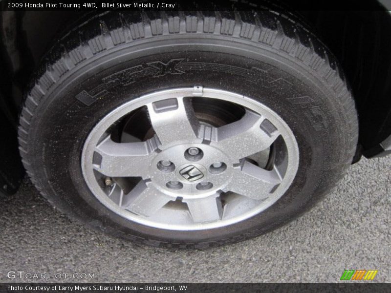 Billet Silver Metallic / Gray 2009 Honda Pilot Touring 4WD