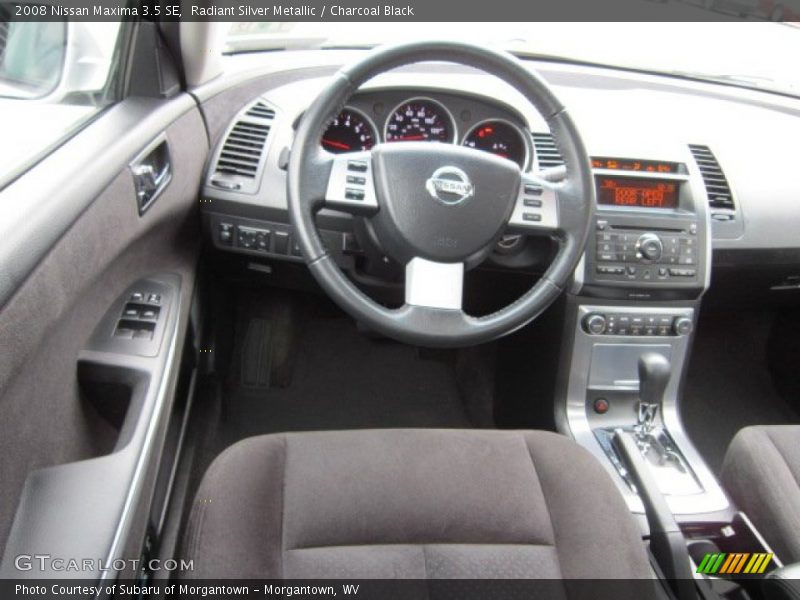 Radiant Silver Metallic / Charcoal Black 2008 Nissan Maxima 3.5 SE