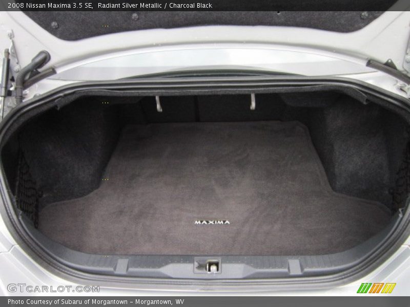 Radiant Silver Metallic / Charcoal Black 2008 Nissan Maxima 3.5 SE