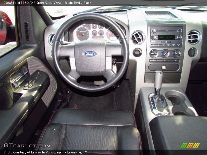 Bright Red / Black 2008 Ford F150 FX2 Sport SuperCrew