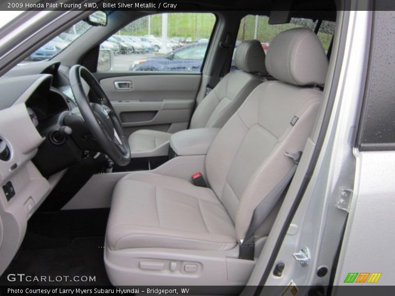 Billet Silver Metallic / Gray 2009 Honda Pilot Touring 4WD