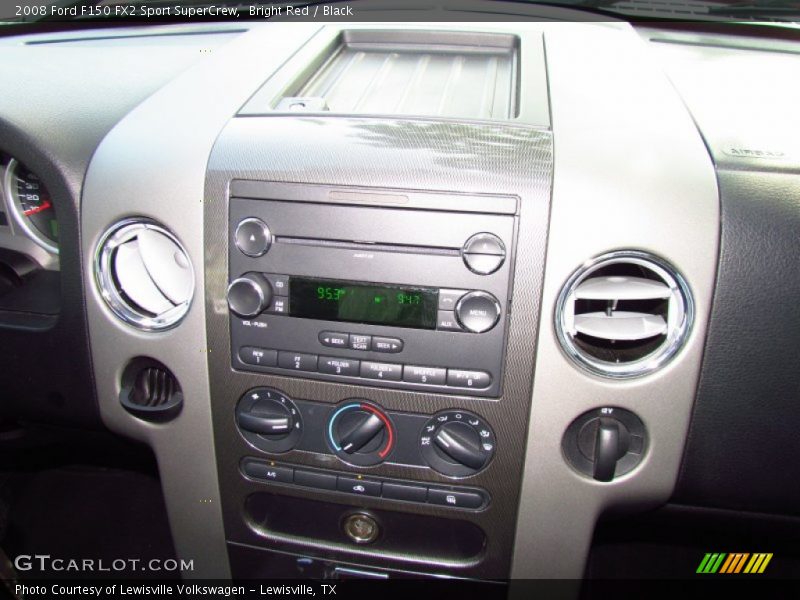 Bright Red / Black 2008 Ford F150 FX2 Sport SuperCrew