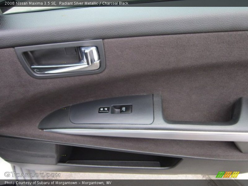 Radiant Silver Metallic / Charcoal Black 2008 Nissan Maxima 3.5 SE