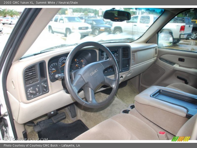 Summit White / Neutral/Shale 2003 GMC Yukon XL