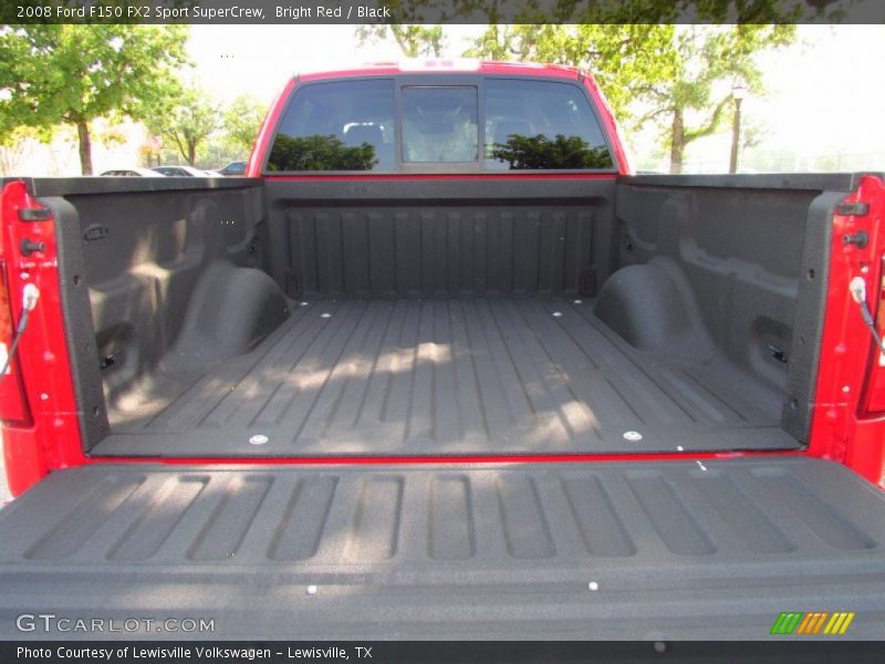 Bright Red / Black 2008 Ford F150 FX2 Sport SuperCrew