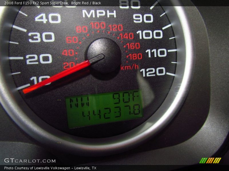 Bright Red / Black 2008 Ford F150 FX2 Sport SuperCrew