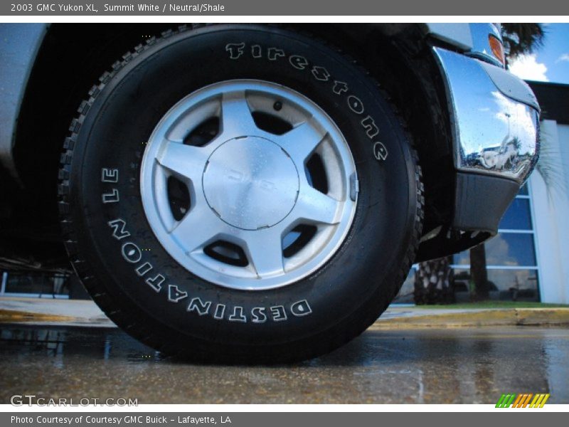 Summit White / Neutral/Shale 2003 GMC Yukon XL