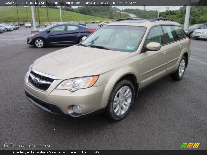 Front 3/4 View of 2008 Outback 3.0R L.L.Bean Edition Wagon