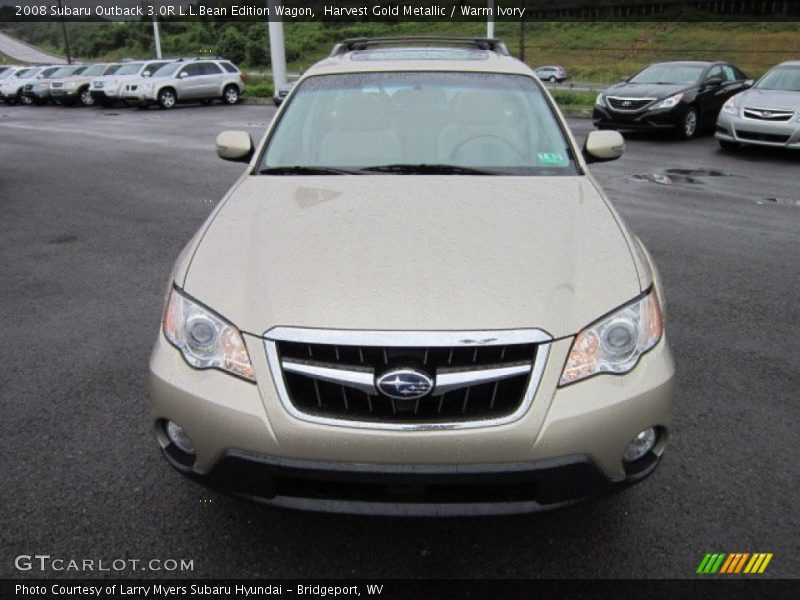Harvest Gold Metallic / Warm Ivory 2008 Subaru Outback 3.0R L.L.Bean Edition Wagon