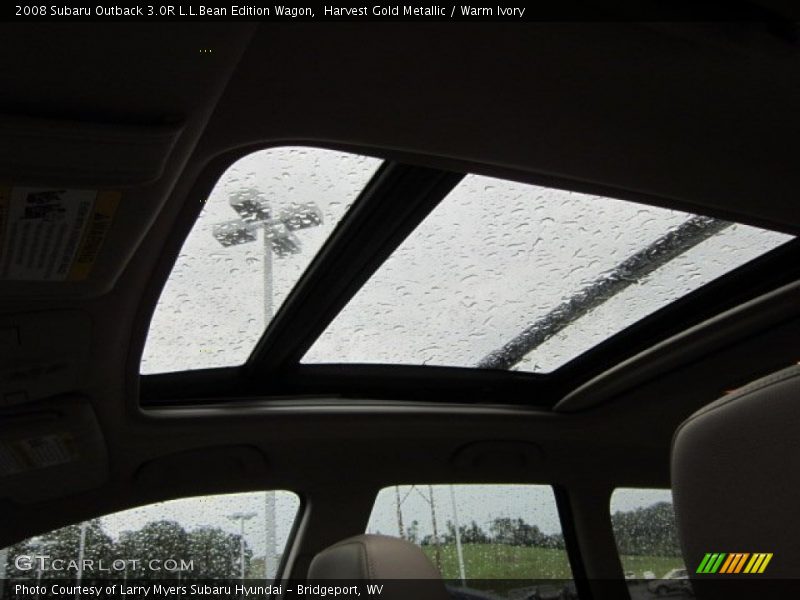 Sunroof of 2008 Outback 3.0R L.L.Bean Edition Wagon