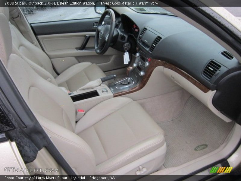  2008 Outback 3.0R L.L.Bean Edition Wagon Warm Ivory Interior