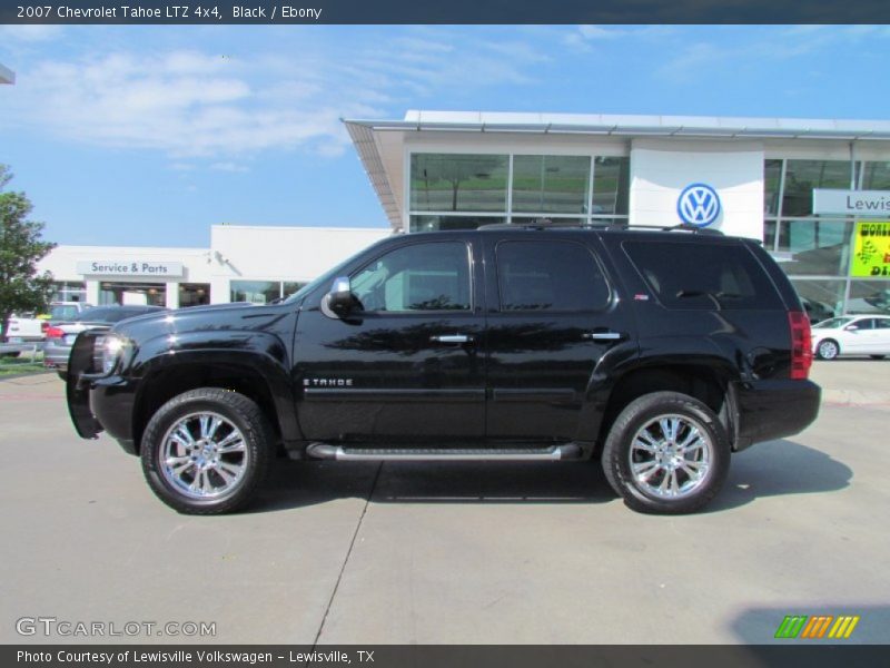 Black / Ebony 2007 Chevrolet Tahoe LTZ 4x4