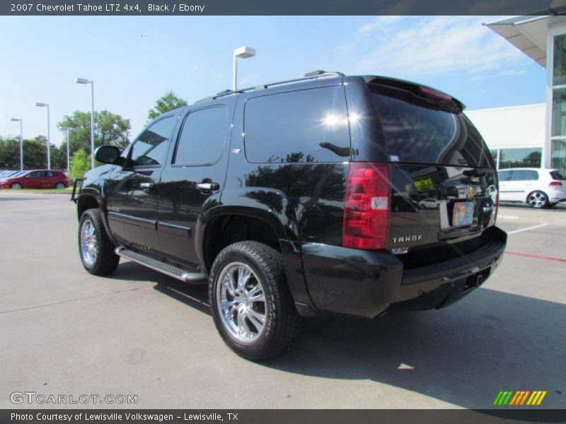 Black / Ebony 2007 Chevrolet Tahoe LTZ 4x4