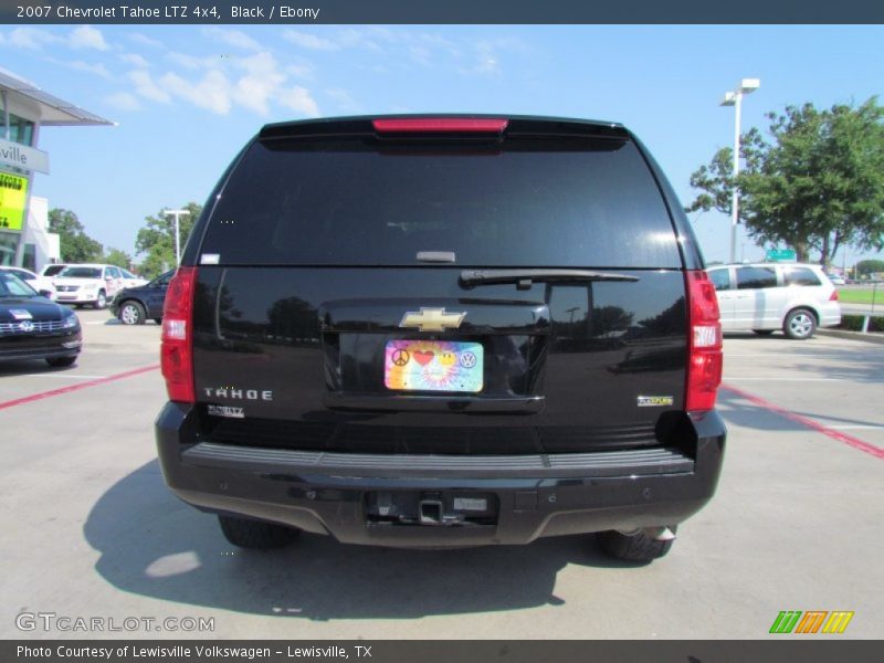 Black / Ebony 2007 Chevrolet Tahoe LTZ 4x4