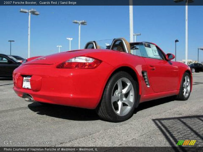 Guards Red / Sand Beige 2007 Porsche Boxster