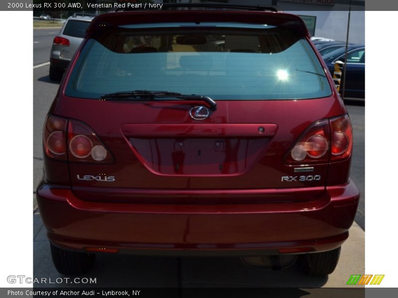 Venetian Red Pearl / Ivory 2000 Lexus RX 300 AWD