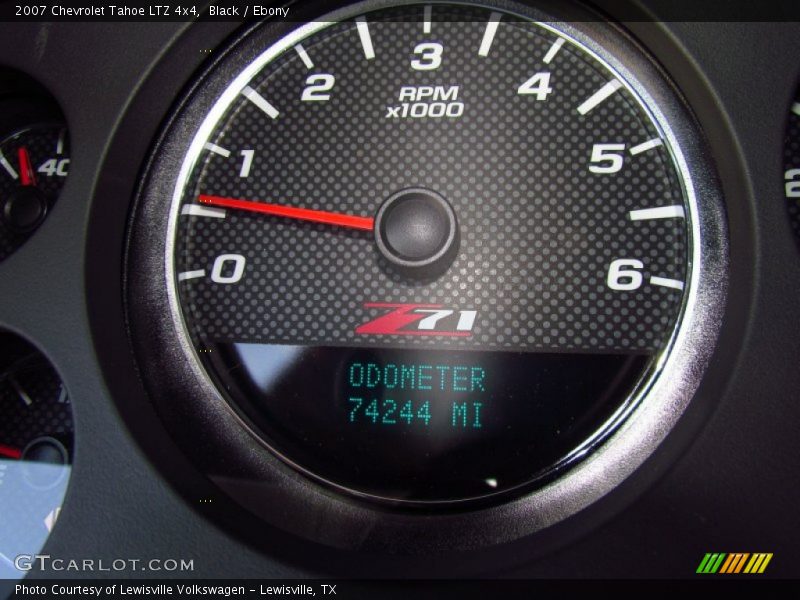 Black / Ebony 2007 Chevrolet Tahoe LTZ 4x4