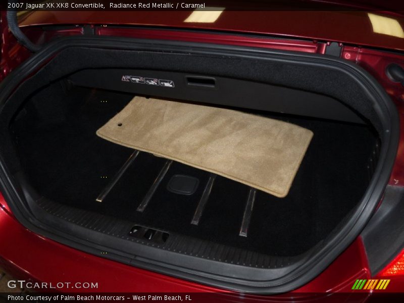 Radiance Red Metallic / Caramel 2007 Jaguar XK XK8 Convertible