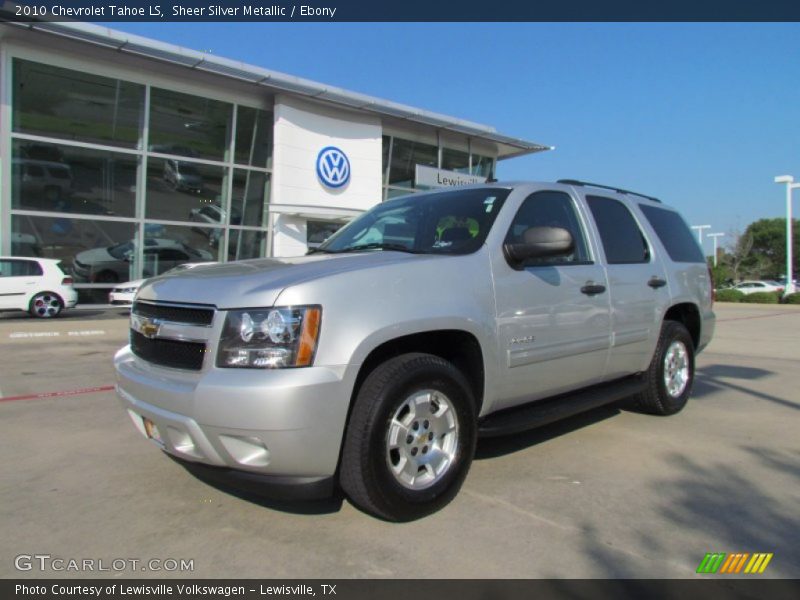 Sheer Silver Metallic / Ebony 2010 Chevrolet Tahoe LS