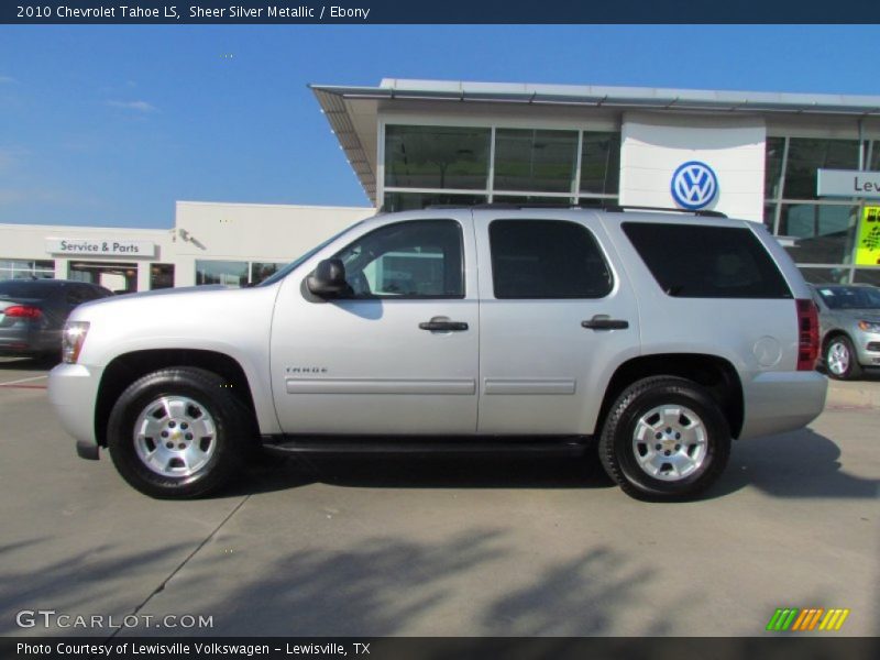 Sheer Silver Metallic / Ebony 2010 Chevrolet Tahoe LS
