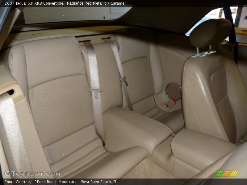 Radiance Red Metallic / Caramel 2007 Jaguar XK XK8 Convertible