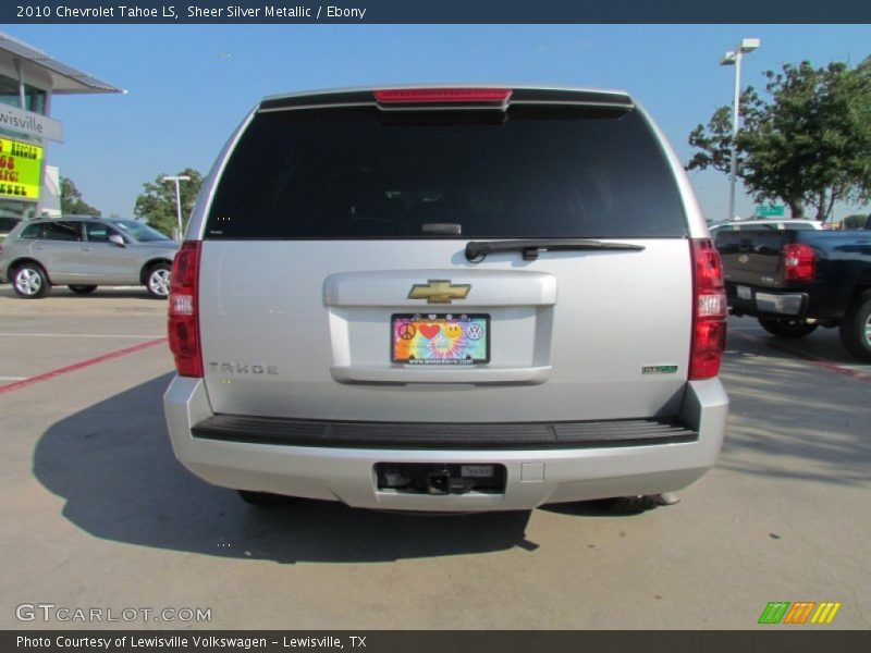 Sheer Silver Metallic / Ebony 2010 Chevrolet Tahoe LS