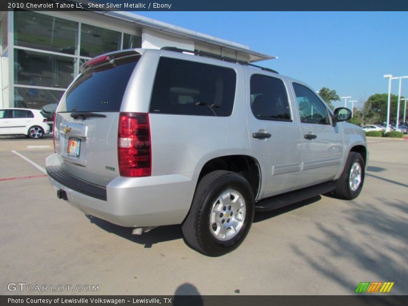 Sheer Silver Metallic / Ebony 2010 Chevrolet Tahoe LS