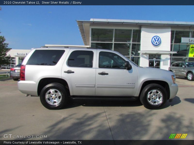 Sheer Silver Metallic / Ebony 2010 Chevrolet Tahoe LS