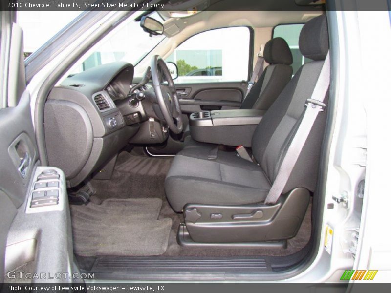  2010 Tahoe LS Ebony Interior