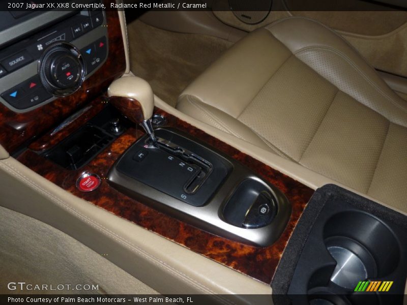 Radiance Red Metallic / Caramel 2007 Jaguar XK XK8 Convertible