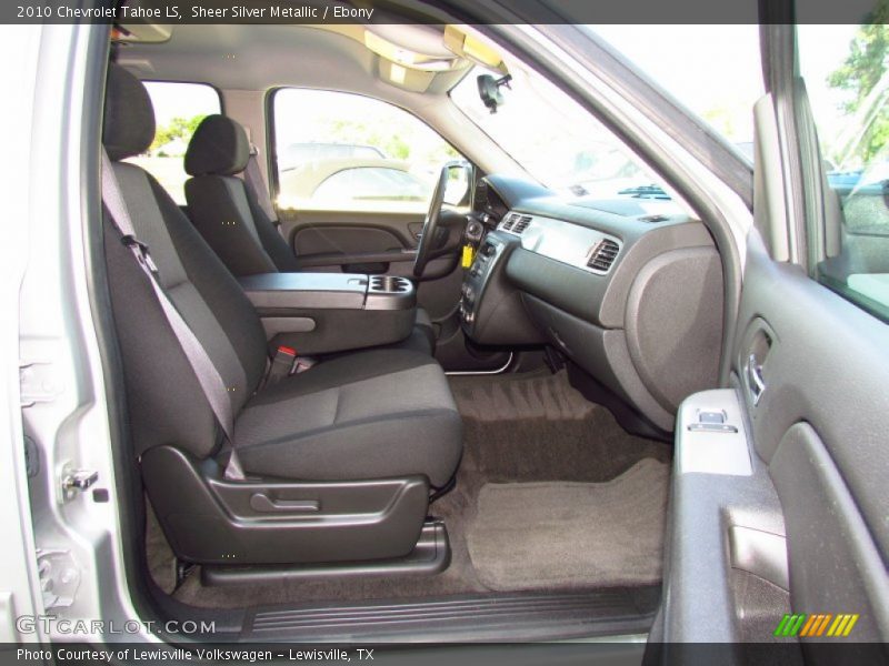  2010 Tahoe LS Ebony Interior