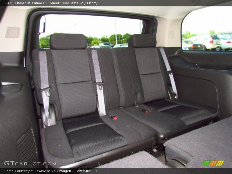  2010 Tahoe LS Ebony Interior