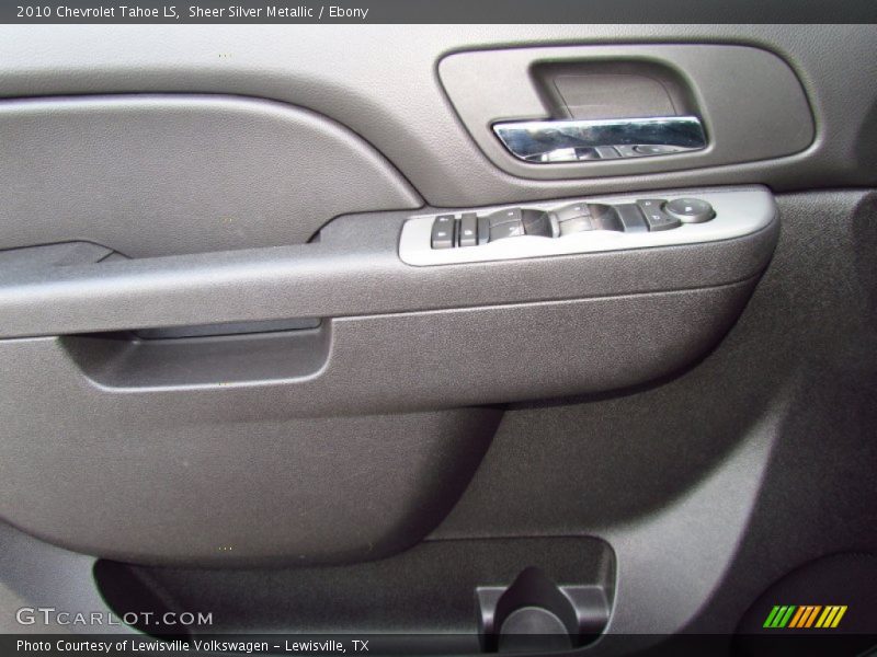 Sheer Silver Metallic / Ebony 2010 Chevrolet Tahoe LS