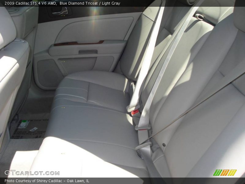 Blue Diamond Tricoat / Light Gray 2009 Cadillac STS 4 V6 AWD