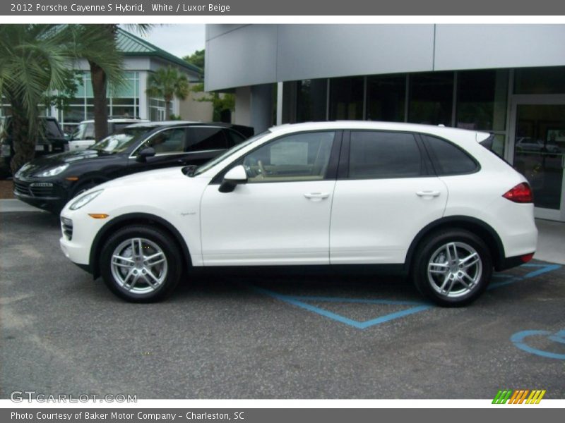  2012 Cayenne S Hybrid White