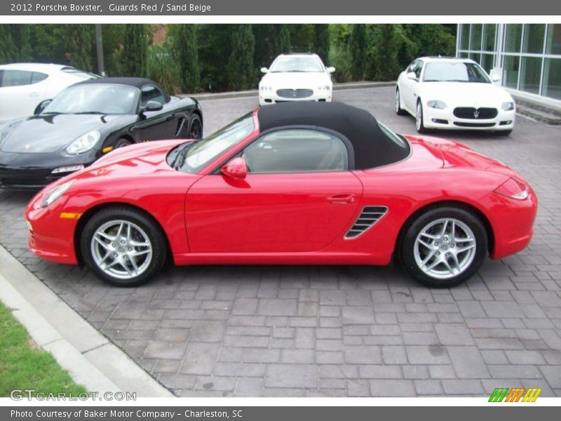  2012 Boxster  Guards Red