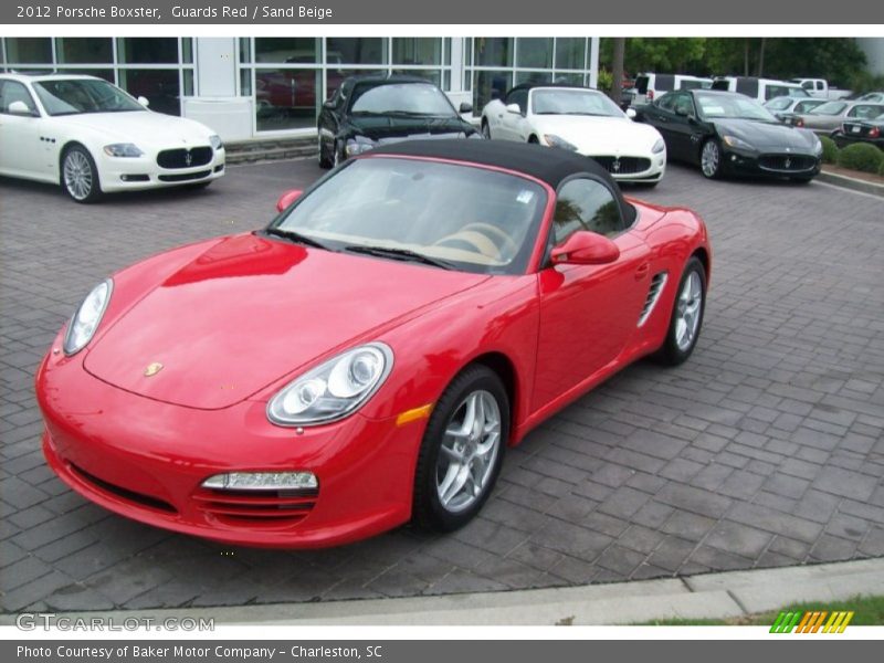 Front 3/4 View of 2012 Boxster 