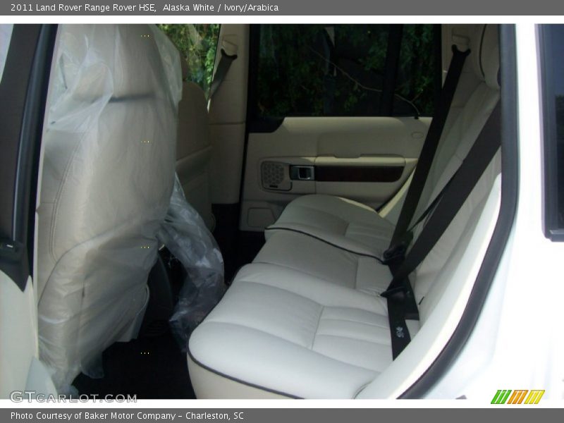 Alaska White / Ivory/Arabica 2011 Land Rover Range Rover HSE